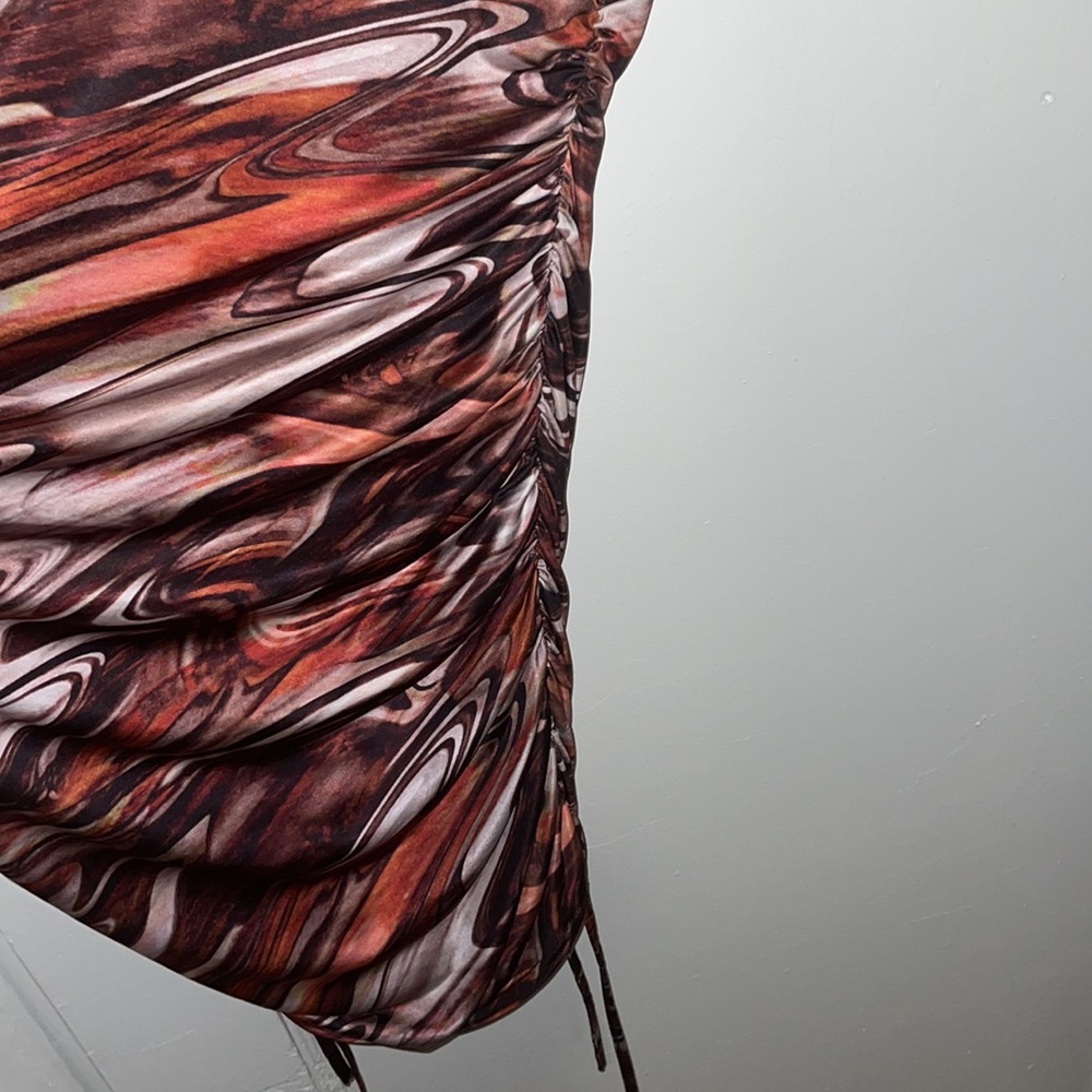 Little Pretty Thing Ruched Sides Mini Dress - Picture 4 of 5